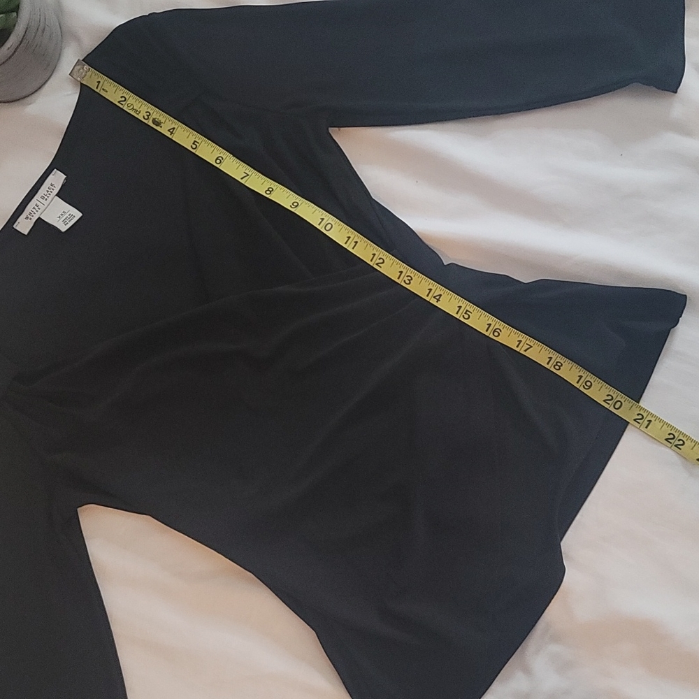 WHBM black top size XXS - Picture 7 of 11